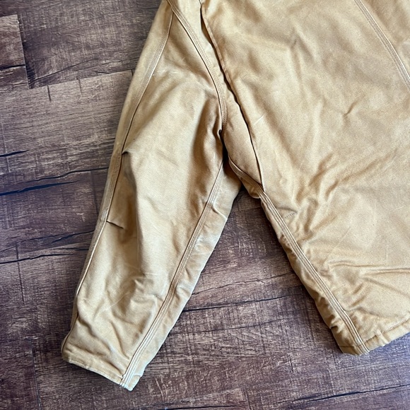 Carhartt loose fit firm duck insulated traditional coat jacket 3 warmest rating - Picture 10 of 13